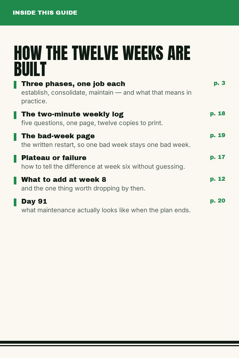 A page from the guide