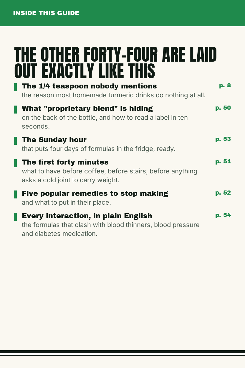 A page from the guide