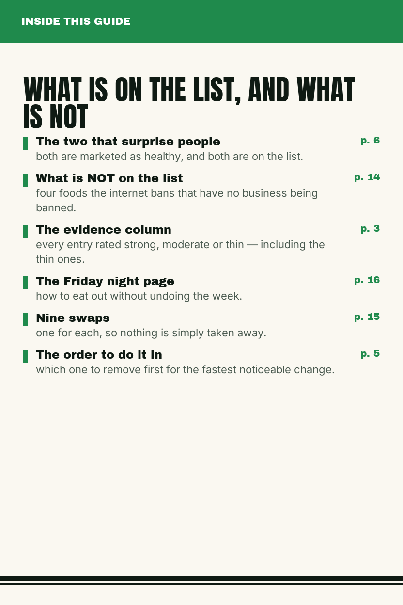 A page from the guide